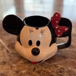 Disney Minnie Mouse Black and Red Mug